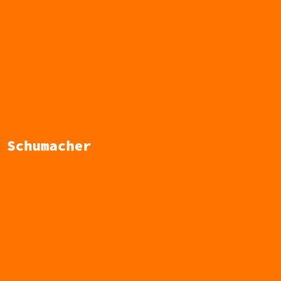 Hersteller: Schumacher