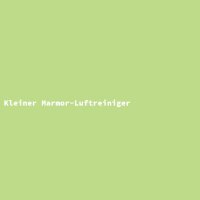 Kleiner Marmor-Luftreiniger