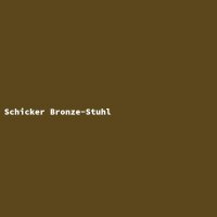 Schicker Bronze-Stuhl