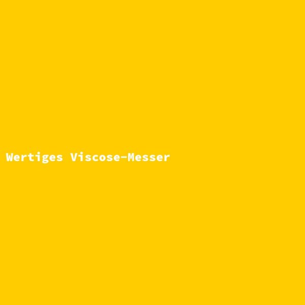 Wertiges Viscose-Messer